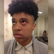 Stephanie Dorceant shows her eye, which she says was injured during an encounter with New York City off-duty Police Officer Salvator Aquino
Twitter